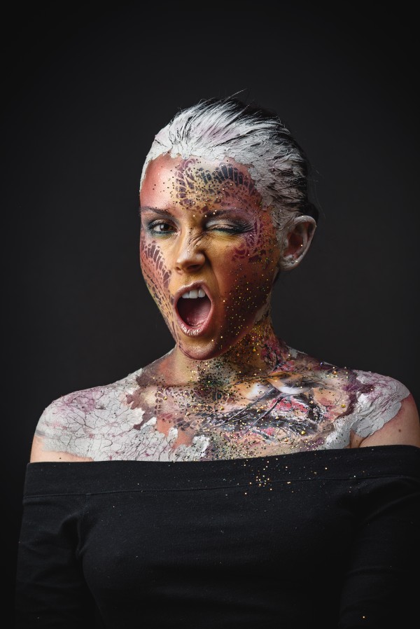 Bird Girl Fantasy Makeup by Faces Studio